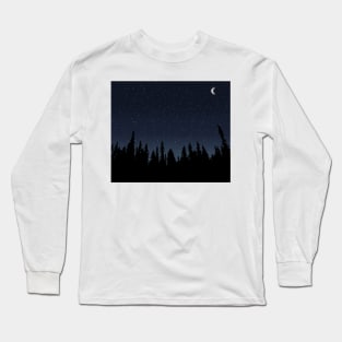 Through the woods, into the sky Long Sleeve T-Shirt